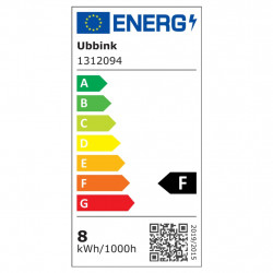 Ubbink Wodospad Niagara z oświetleniem LED, 90 cm, stal nierdzewna