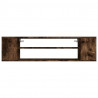 Wisząca szafka pod TV, przydymiony dąb, 100x30x26,5 cm