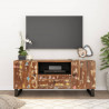 Szafka RTV, 105x33,5x46 cm, drewno i materiał drewnopochodny