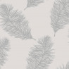 DUTCH WALLCOVERINGS Tapeta Fawning Feather, jasnoszara