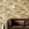 DUTCH WALLCOVERINGS Tapeta w kwiaty, zielona