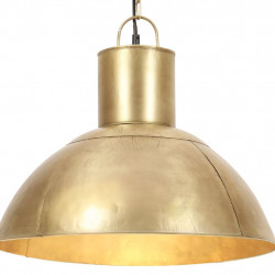 Lampa wisząca, 25 W, kolor mosiądzu, okrągła, 48 cm, E27