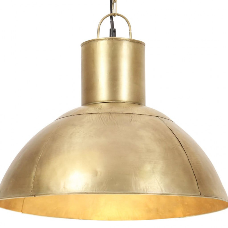 Lampa wisząca, 25 W, kolor mosiądzu, okrągła, 48 cm, E27