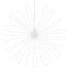 Ozdoby świąteczne ze 140 lampkami LED, 4 szt, ciepła biel, 17cm