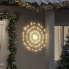 Ozdoby świąteczne, 140 lampek LED, 8 szt., ciepła biel, 17 cm