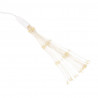 Ozdoby świąteczne, 140 lampek LED, 8 szt., ciepła biel, 17 cm