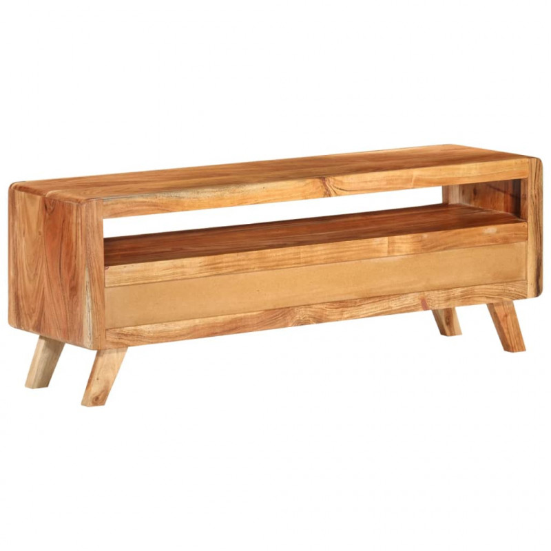 Szafka pod telewizor, 110x30x40 cm, lite drewno akacjowe