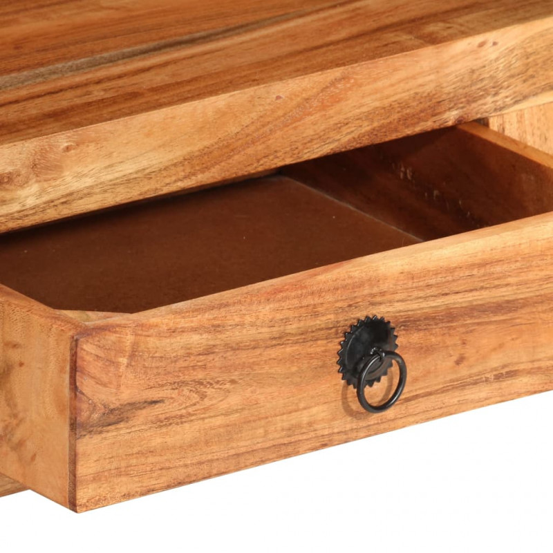 Szafka pod telewizor, 110x30x40 cm, lite drewno akacjowe
