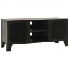 Szafka pod telewizor, szara, 105x36x47 cm, metal i MDF