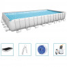 Bestway Basen Power Steel z zestawem akcesoriów, 956x488x132 cm