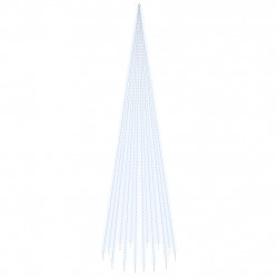 Choinka do montażu na maszcie, 1134 zimnych białych LED, 800 cm