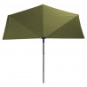 Madison Parasol balkonowy Sun Wave, 270 x 150 cm, szałwiowa zieleń