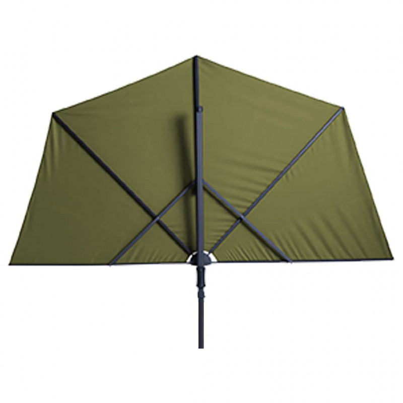 Madison Parasol balkonowy Sun Wave, 270 x 150 cm, szałwiowa zieleń
