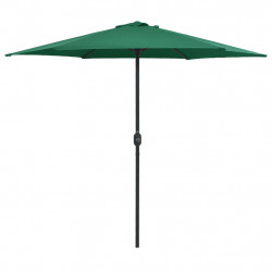 Parasol ogrodowy na aluminiowym słupku, 270x246 cm, zielony