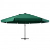 Parasol ogrodowy na aluminiowym słupku, 600 cm, zielony