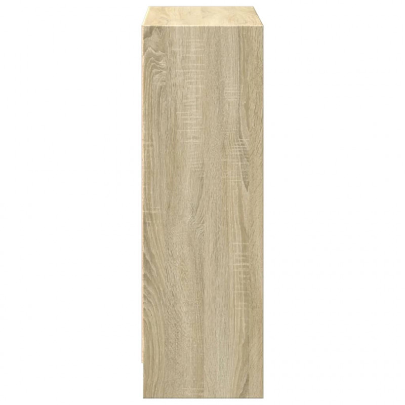Szafka, dąb sonoma, 60x24x76 cm, materiał drewnopochodny