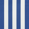 Markiza zwijana, 300 x 150 cm, biało-niebieska