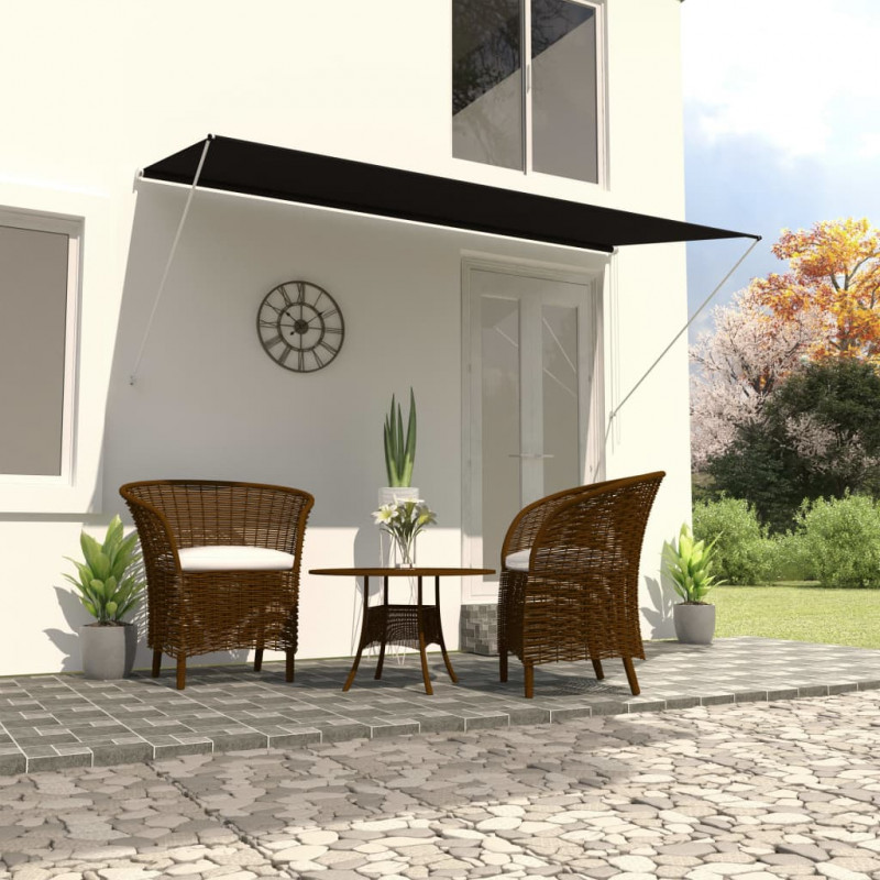 Markiza zwijana, 300 x 150 cm, antracytowa