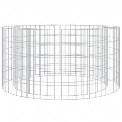 Palenisko gabionowe, Ø 100 cm, galwanizowane żelazo