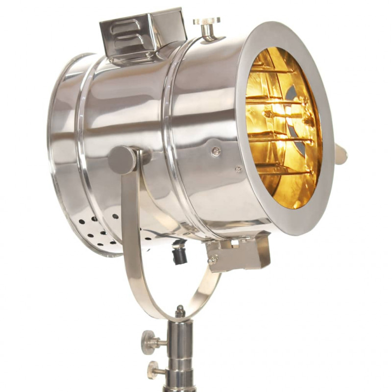 Lampa podłogowa na trójnogu, lite drewno mango, 165 cm