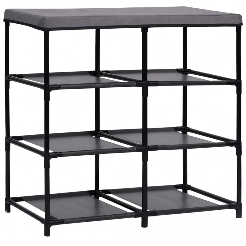 Szafka z 6 szufladami, 55x29x55 cm, szara, stal