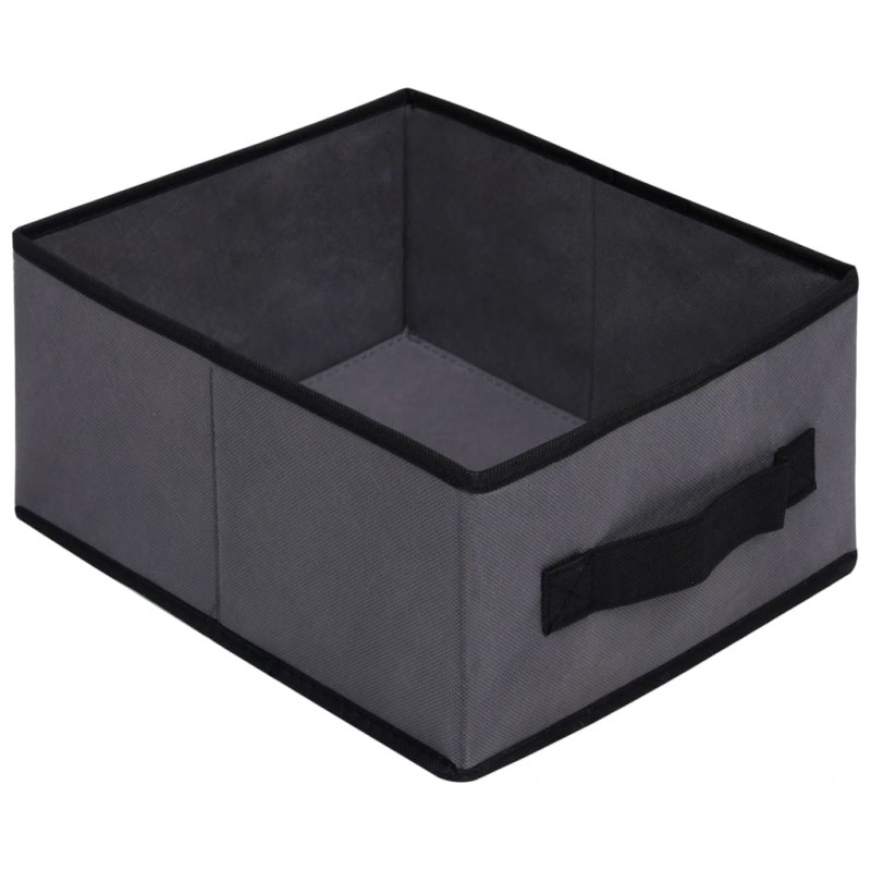 Szafka z 6 szufladami, 55x29x55 cm, szara, stal