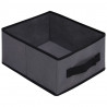 Szafka z 6 szufladami, 55x29x55 cm, szara, stal