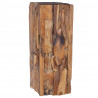 Stolik pomocniczy, 30x30x80 cm, lite drewno tekowe