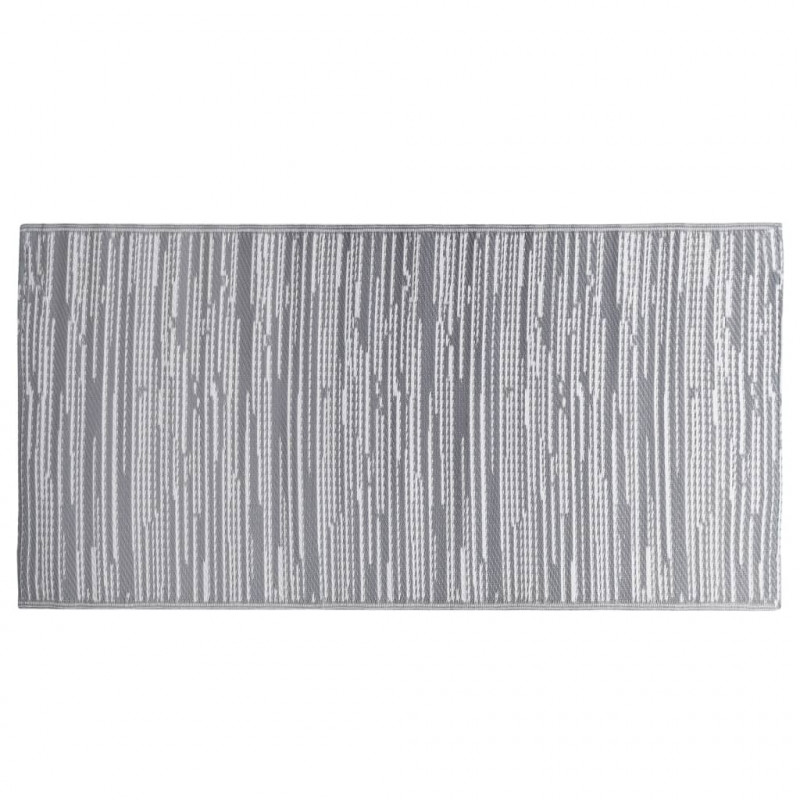 Dywan na zewnątrz, szary, 120x180 cm, PP