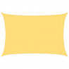 Żagiel przeciwsłoneczny, 160 g/m², beżowy, 3x5 m, HDPE