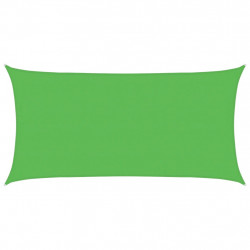 Żagiel przeciwsłoneczny, 160 g/m², jasnozielony, 4x7 m, HDPE