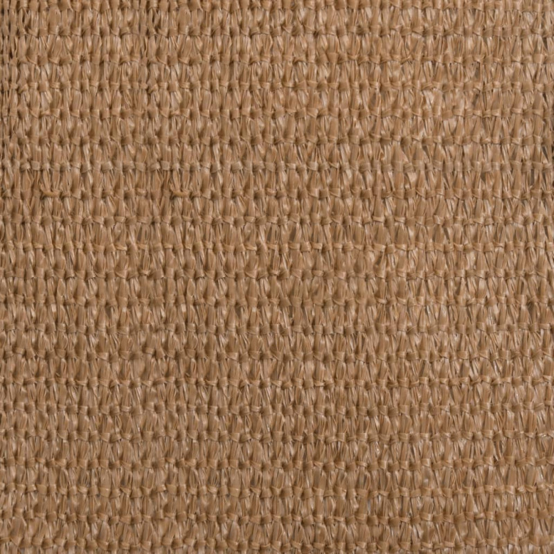 Żagiel przeciwsłoneczny, 160 g/m², taupe, 2x4 m, HDPE