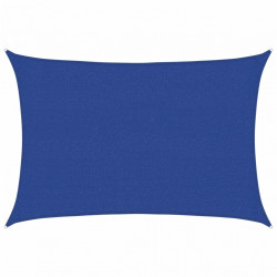 Żagiel przeciwsłoneczny, 160 g/m², niebieski, 2,5x3,5 m, HDPE