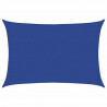 Żagiel przeciwsłoneczny, 160 g/m², niebieski, 2,5x3,5 m, HDPE