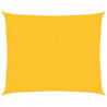 Żagiel przeciwsłoneczny, 160 g/m², żółty, 2,5x3 m, HDPE