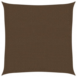Żagiel przeciwsłoneczny, 160 g/m², brązowy, 2,5x2,5 m, HDPE