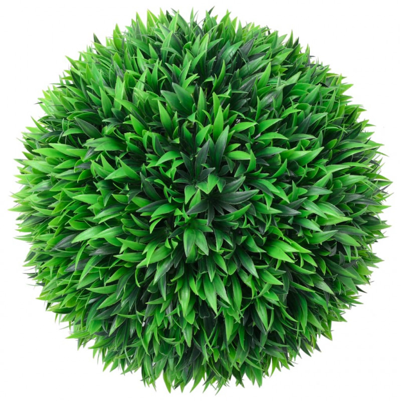 Kule sztucznego bukszpanu, 2 szt., 38 cm