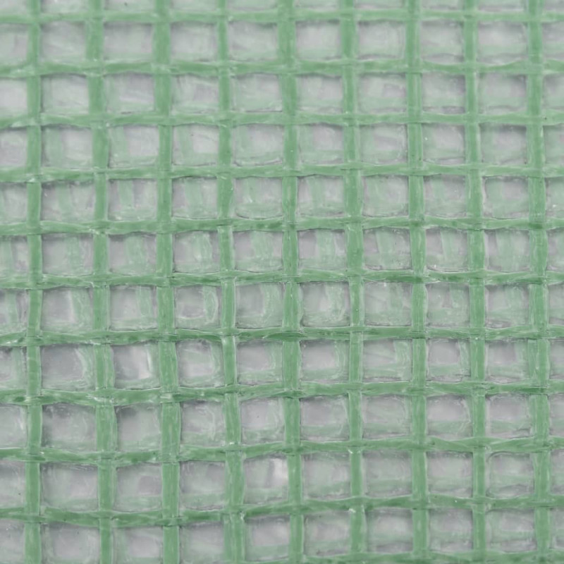 Zastępcze pokrycie szklarni (9 m²), 200x450x200 cm, zielone