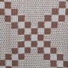 Dywan zewnętrzny, brązowy, 140 x 200 cm, PP