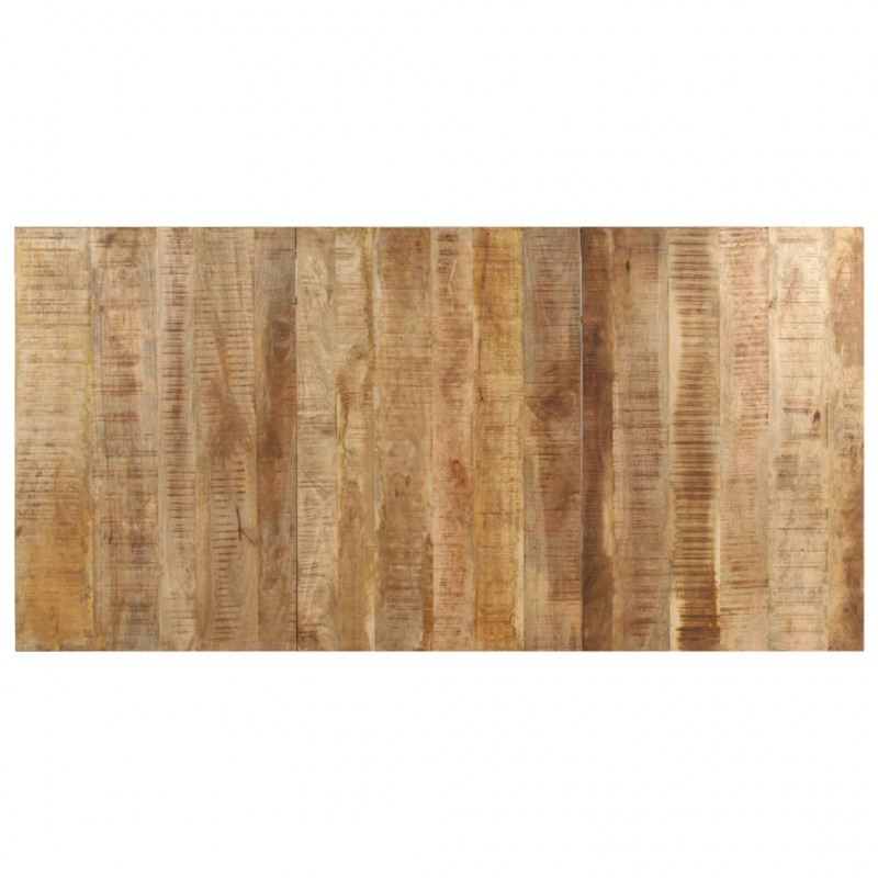 Stół jadalniany, 200 x 100 x 76 cm, surowe drewno mango