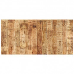 Blat do stołu, 120x60x(1,5-1,6) cm, surowe drewno mango