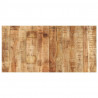 Blat do stołu, 120x60x(1,5-1,6) cm, surowe drewno mango