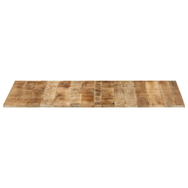 Blat do stołu, 120x60x(1,5-1,6) cm, surowe drewno mango