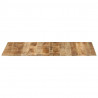 Blat do stołu, 120x60x(1,5-1,6) cm, surowe drewno mango
