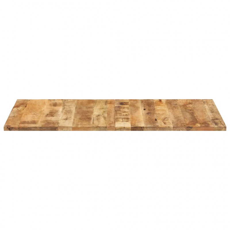 Blat do stołu, 140x60x(2,5-2,7) cm, surowe drewno mango