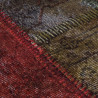Dywan z możliwością prania, patchwork, 120 cm, kolorowy