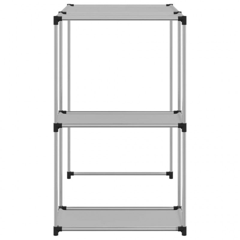 Regał nad pralkę, szary, 87x55x90,5 cm, żelazo