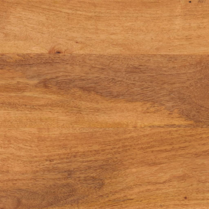Szafka pod TV, brązowo-czarna 80x33,5x46 cm, lite drewno mango