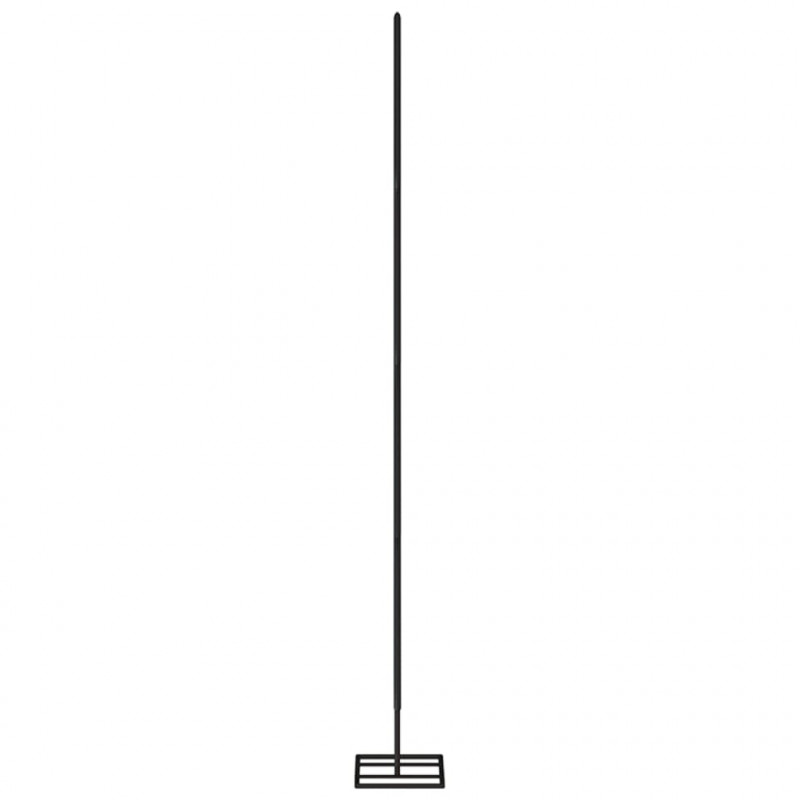 Metalowa choinka świąteczna, do dekoracji, czarna, 90 cm