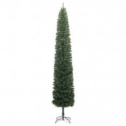 Smukła choinka na stojaku, 300 cm, PVC